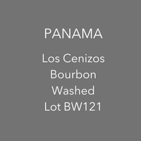 OMA - Los Cenizos, Washed Bourbon Lot BW121 | Panama