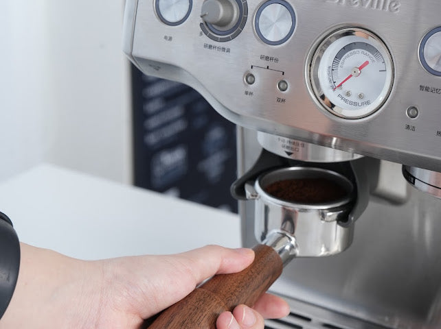 KNODOS Bottomless Portafilter | Rosewood / Walnut - Sigma Coffee UK
