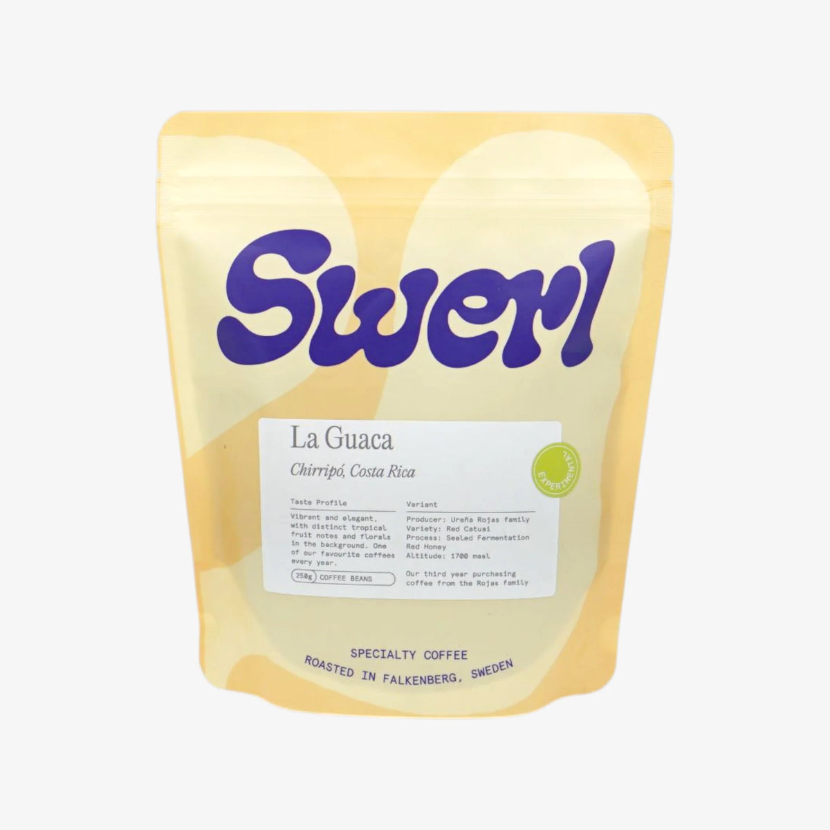 Swerl - La Guaca, Red Honey Sealed, Catuai | Costa Rica