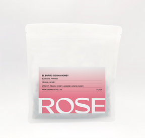 Rose Coffee Roasters - El Burro - Honey Geisha | Panama - Sigma Coffee UK