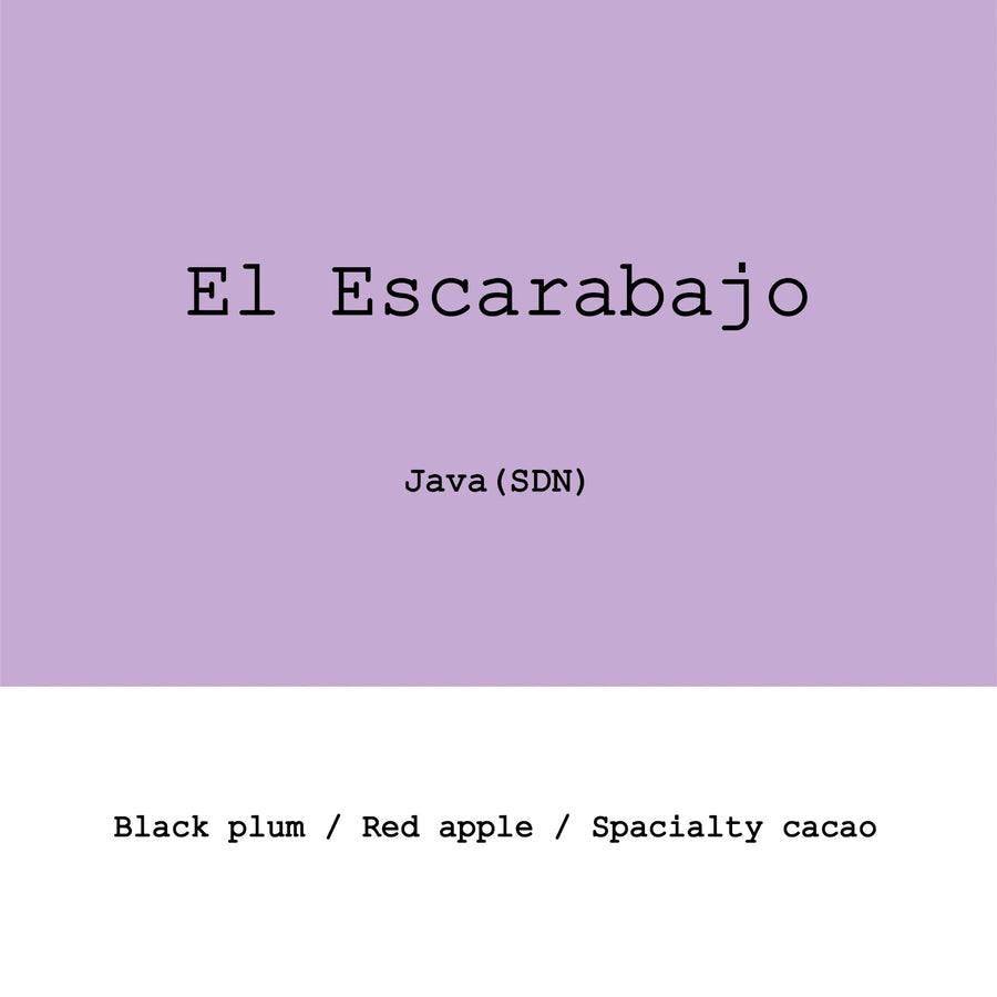 Goût & Co - El Escarabajo Java 120h Slow Dry Natural | Colombia
