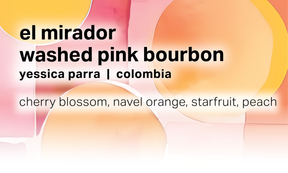 Moonwake Coffee Roasters - El Mirador Yessica Parra - Washed Pink Bourbon | Colombia - Sigma Coffee UK