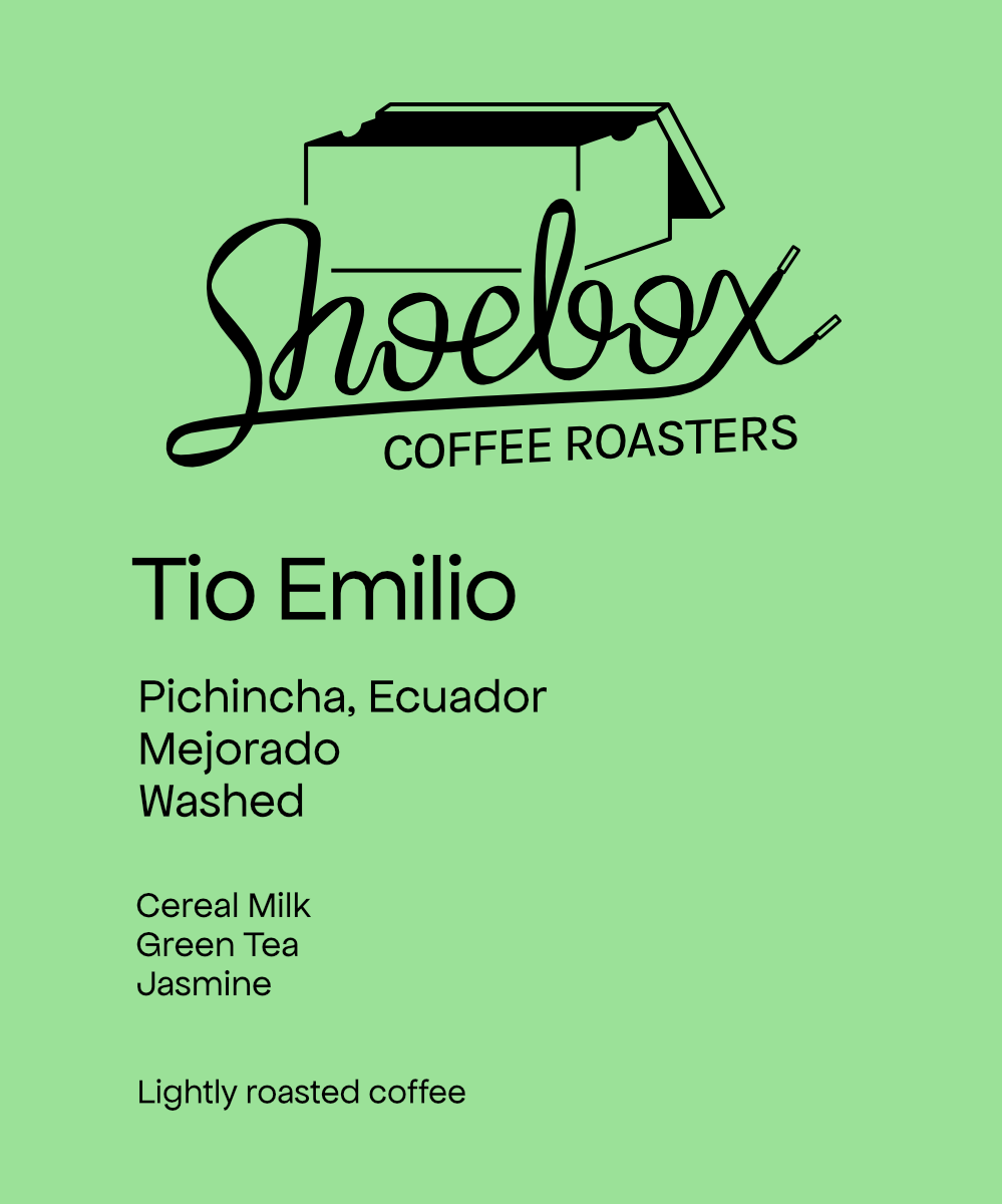 Shoebox - Ecuador Rancho Tio Emilio Mejorado Washed - Sigma Coffee UK