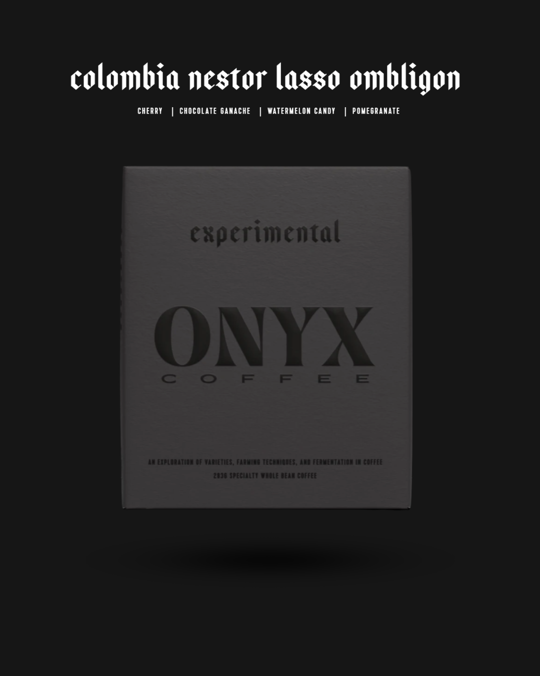 Onyx Coffee - Colombia Nestor Lasso Ombligon Experimental - Sigma Coffee UK