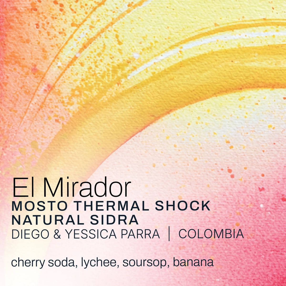 Moonwake Coffee Roasters - El Mirador - Mosto Thermal Shock Natural Sidra | Colombia