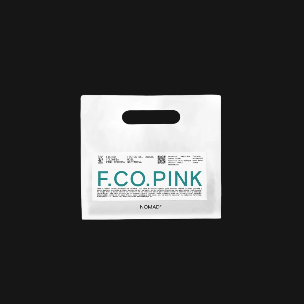 Nomad - Filter, Colombia Pink Bourbon - Sigma Coffee UK