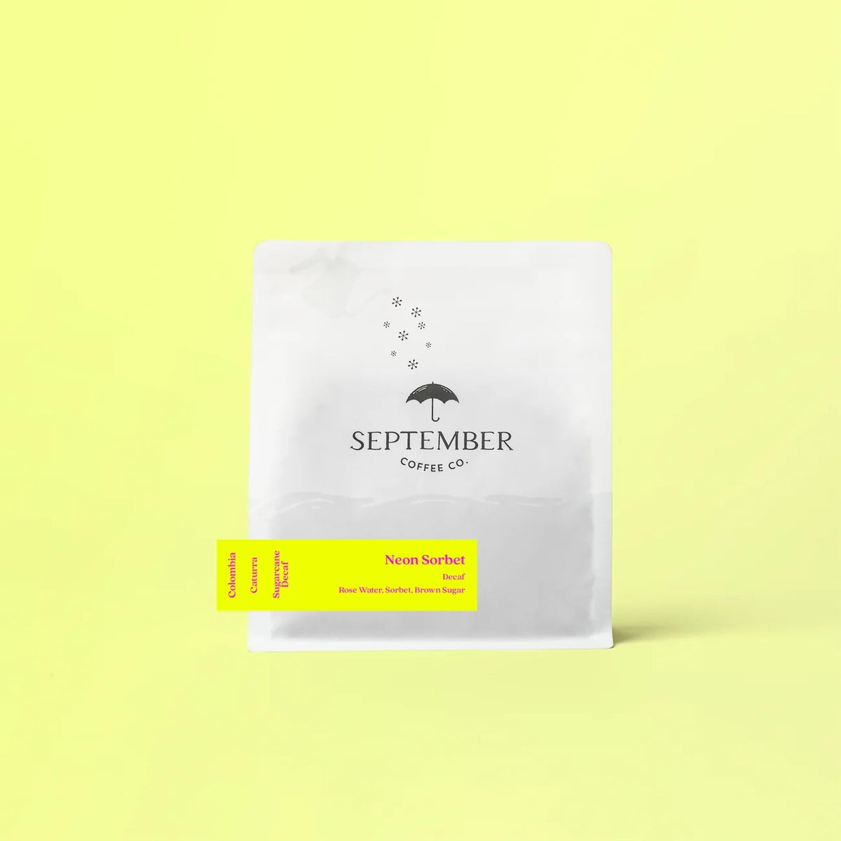 September Coffee Co. - Neon Sorbet Granja Paraiso 92 Decaf | Colombia