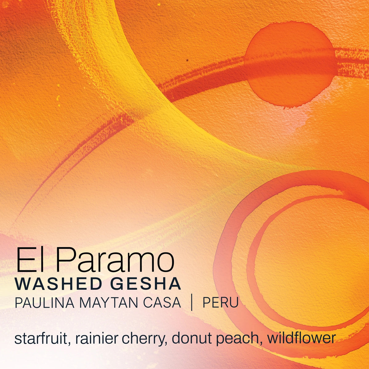 Moonwake Coffee Roasters - El Paramo - Paulina Maytan Casa - Washed Gesha | Peru