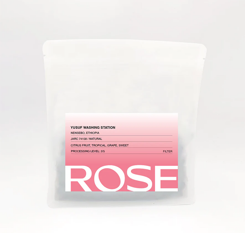 Rose Coffee Roasters - Ethiopia Yusuf Washing Station - Classic Natural JARC 74158 | Ethiopia