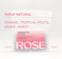 Rose Coffee Roasters - Ethiopia Yusuf Washing Station - Classic Natural JARC 74158 | Ethiopia