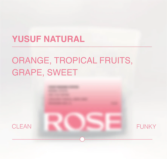 Rose Coffee Roasters - Ethiopia Yusuf Washing Station - Classic Natural JARC 74158 | Ethiopia