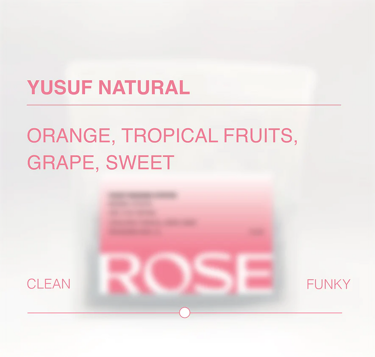 Rose Coffee Roasters - Ethiopia Yusuf Washing Station - Classic Natural JARC 74158 | Ethiopia