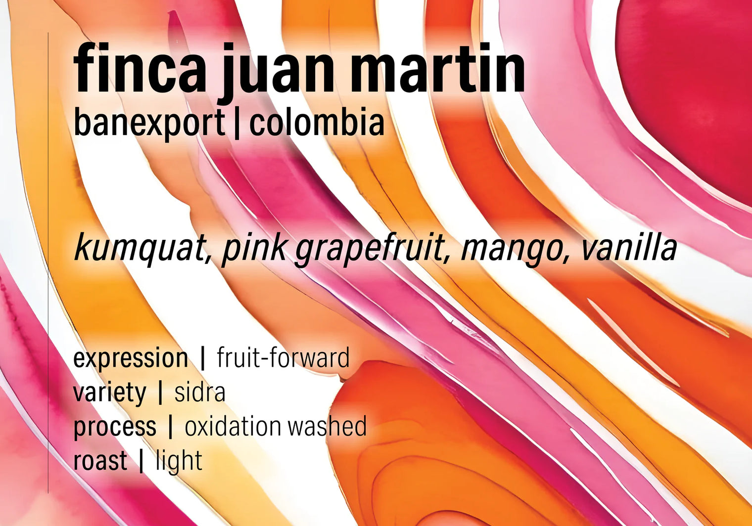 Moonwake - Finca Juan Martin, Oxidation Washed Sidra - Colombia