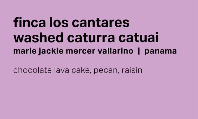 Moonwake Coffee Roasters - Finca Los Cantares - Washed Caturra Catuai | Panama - Sigma Coffee UK