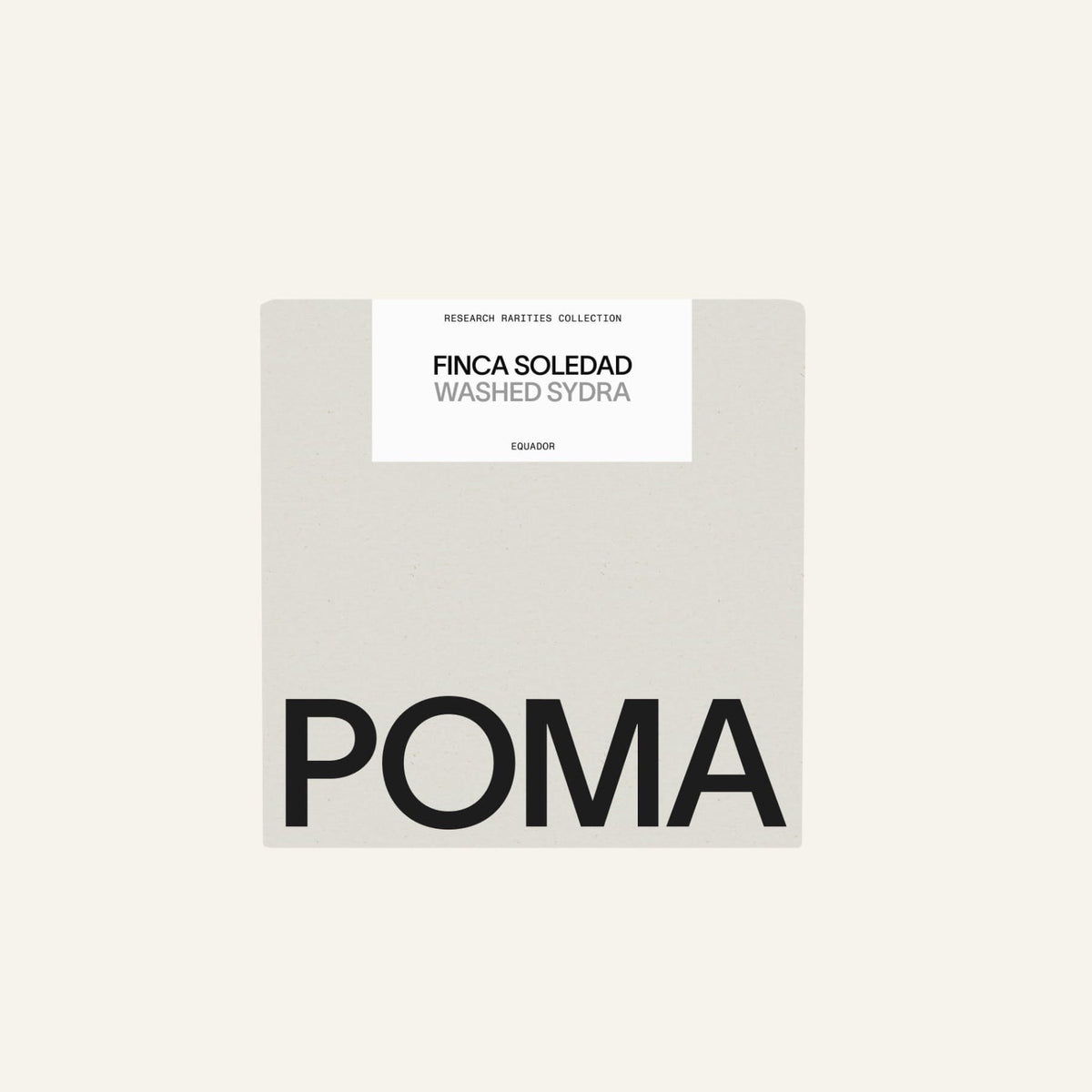 POMA Coffee - Finca Soledad - Washed Sydra | Ecuador