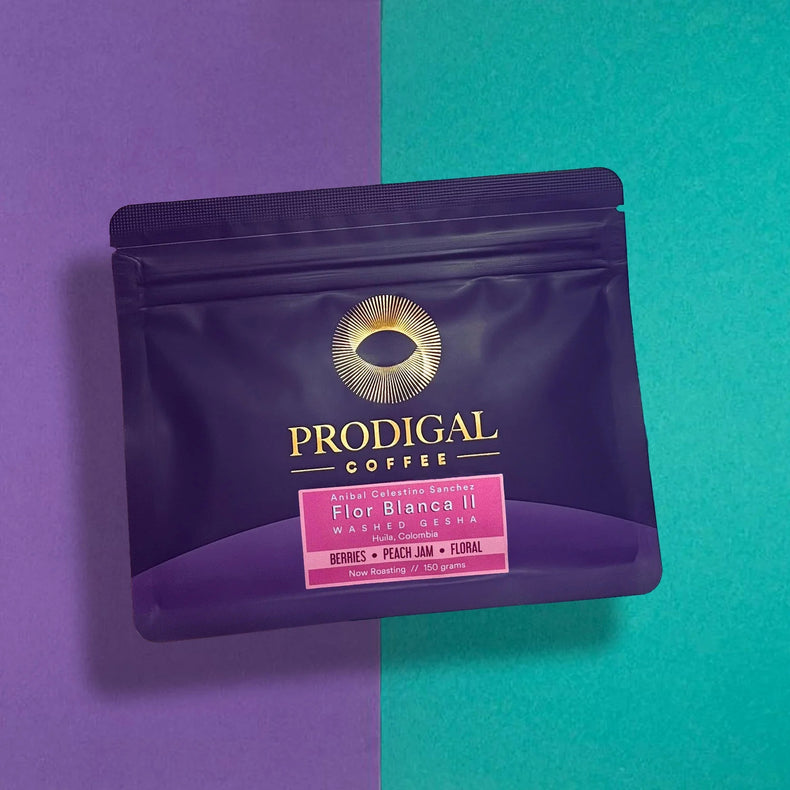 Prodigal Coffee - Flor Blanca II, Washed Gesha | Colombia - Sigma Coffee UK