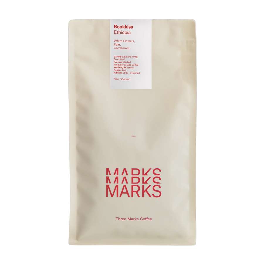 Three Marks Coffee - Bookkisa Washed 74110 & 74112 | Ethiopia