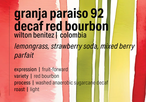 Moonwake - Granja Paraiso 92 Decaf - Colombia