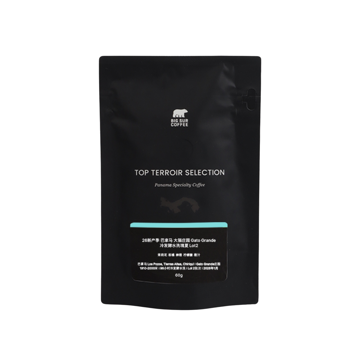 Big Sur - 26 New Season Gato Grande Cold Fermentation Washed Geisha Lot2 | Panama