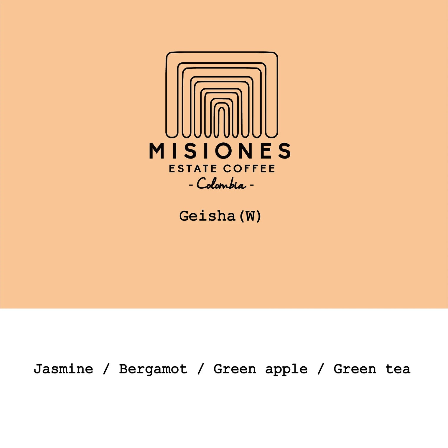 Goût & Co - Colombia Misiones Estate, Washed Gesha