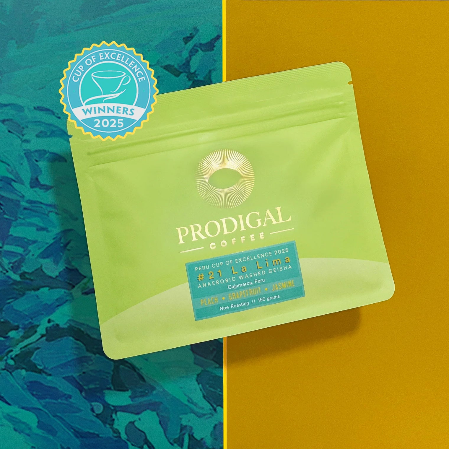 Prodigal - Cup of Excellence 2025 - Peru #21 La Lima - Sigma Coffee UK