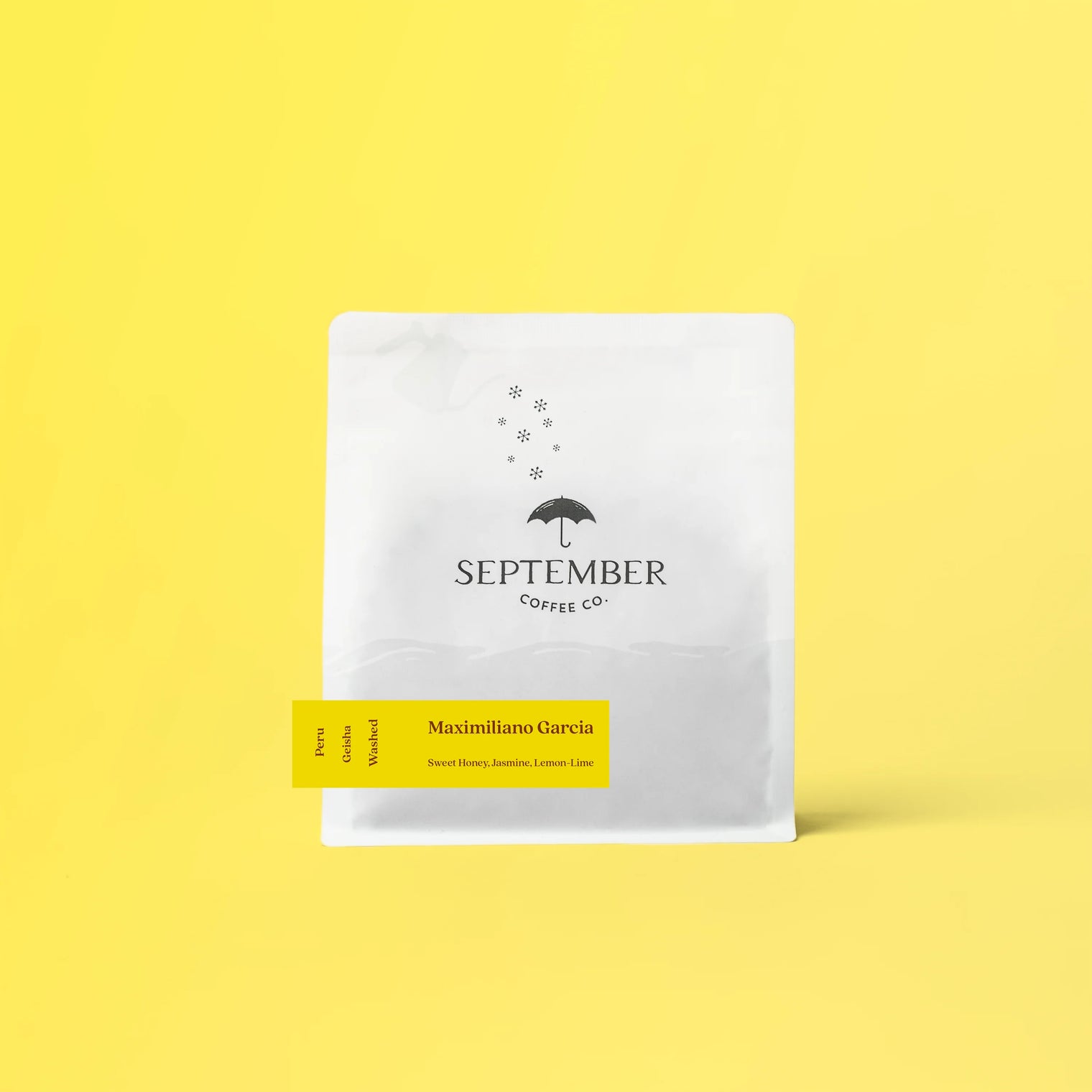 September - Maximiliano Garcia, Washed Gesha | Peru