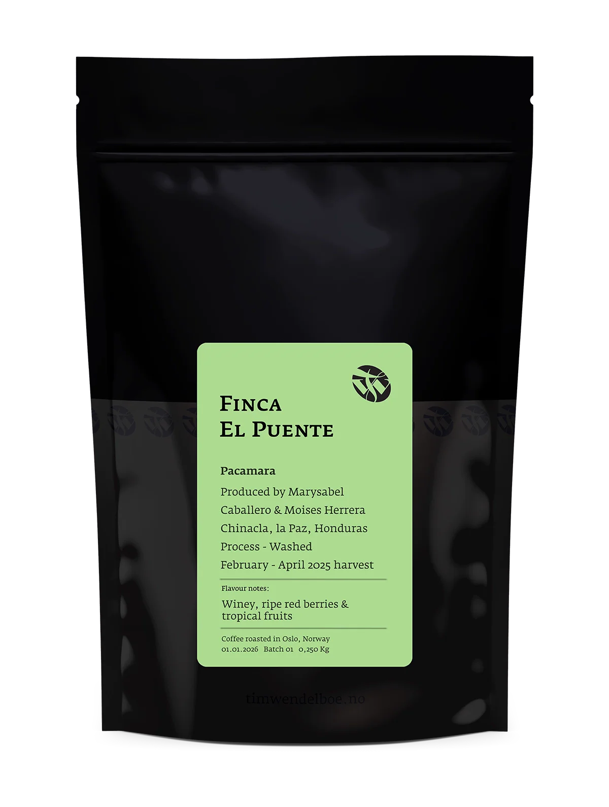 Tim Wendelboe - Finca El Puente Pacamara - Sigma Coffee UK