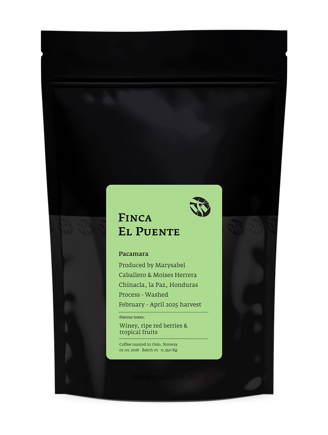Tim Wendelboe - Finca El Puente Pacamara - Sigma Coffee UK