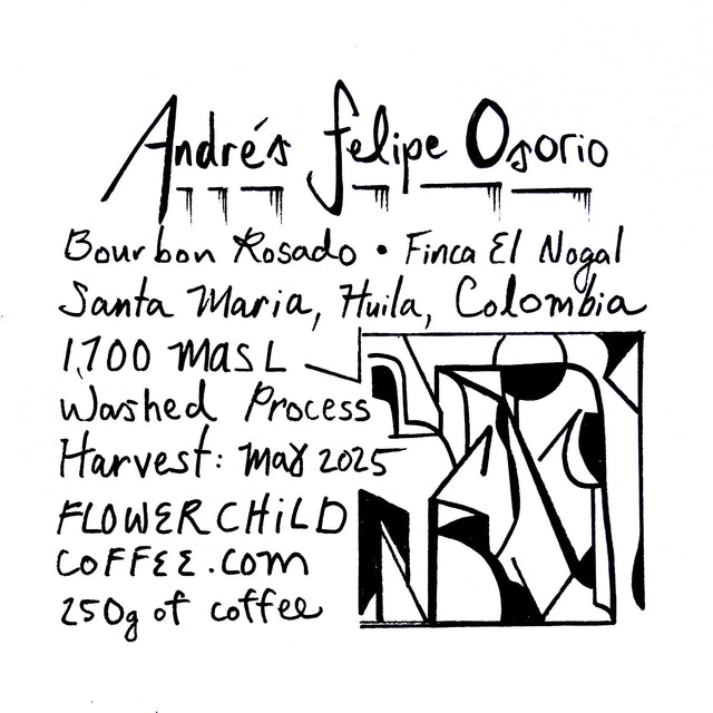 Flower Child - Andrés Felipe Osorio Washed - Sigma Coffee UK