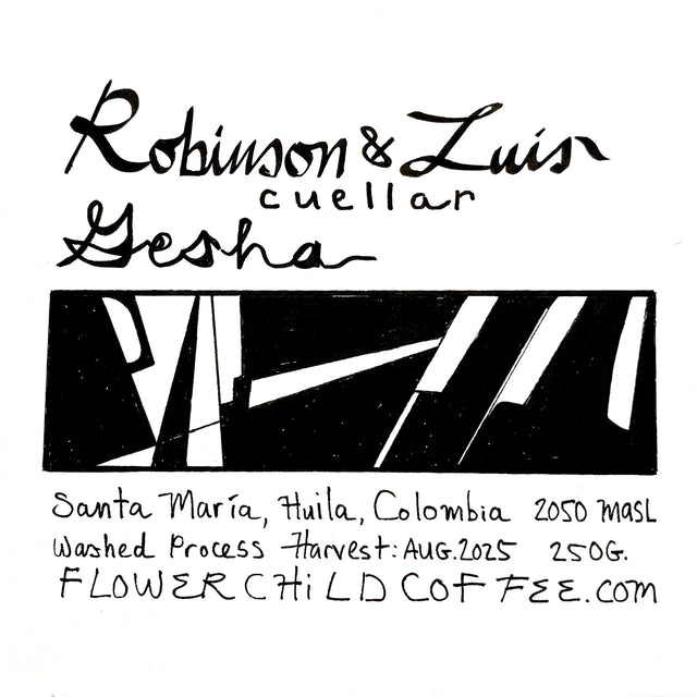 Flower Child - Robinson & Luis' Gesha - Sigma Coffee UK