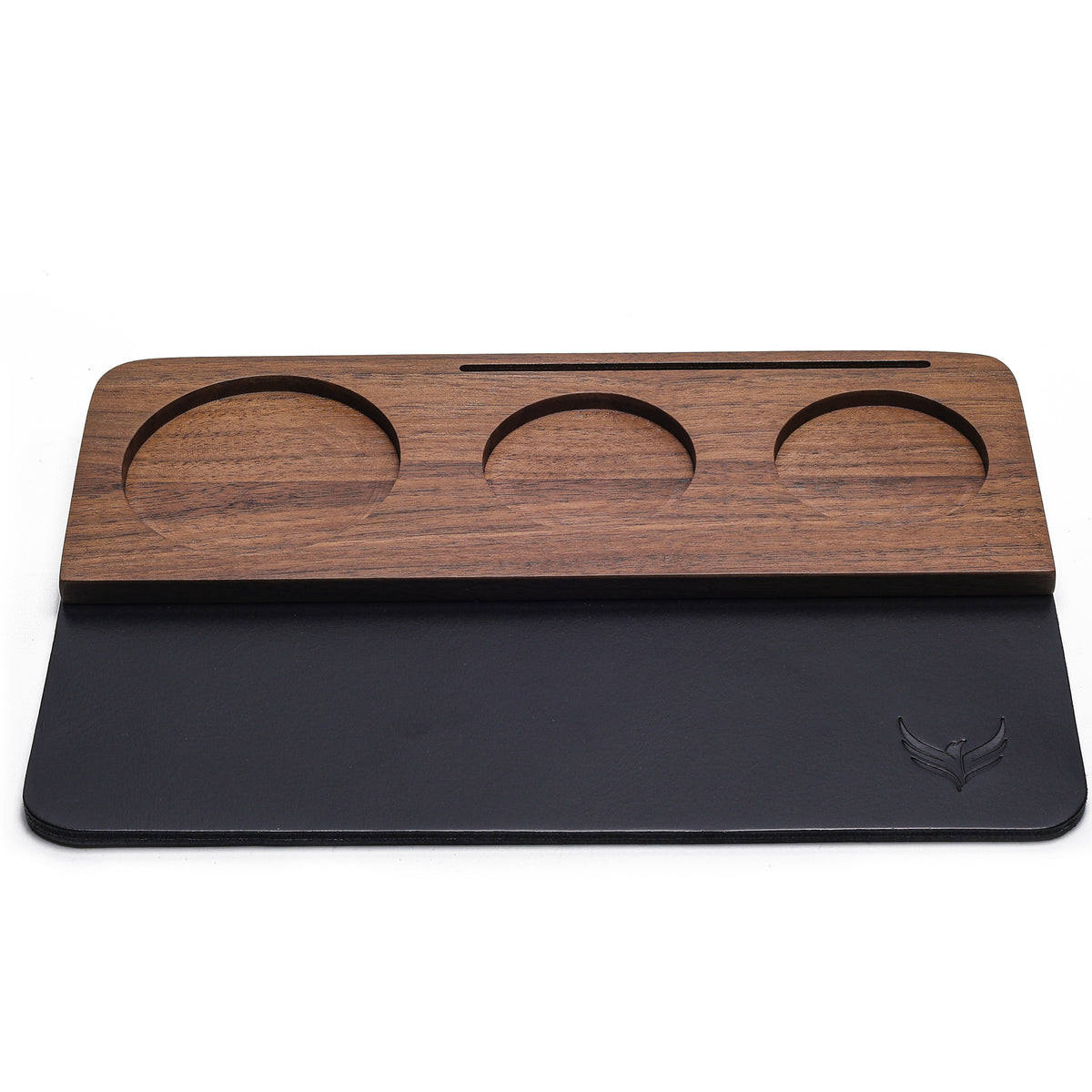 Knodos Tamping Mat with Tool Organiser - Walnut - Sigma Coffee UK