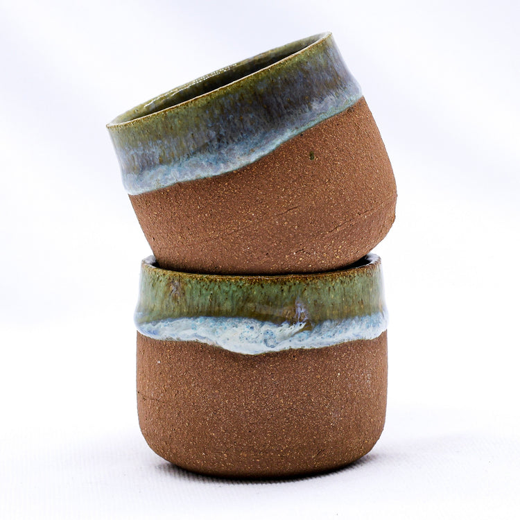 Bluverde Picollo Handmade Ceramic Terra Stoneware Espresso Mug - Sigma Coffee UK
