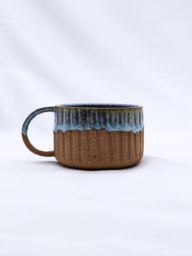 Bluvio Arte Handmade Ceramic Terra Stoneware Mug - Sigma Coffee UK
