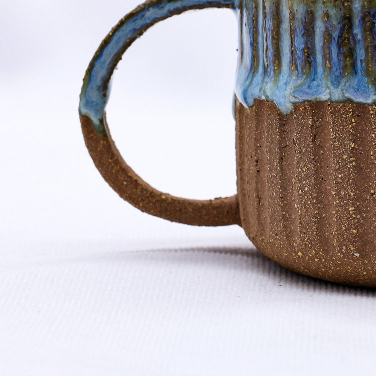 Bluvio Arte Handmade Ceramic Terra Stoneware Mug - Sigma Coffee UK