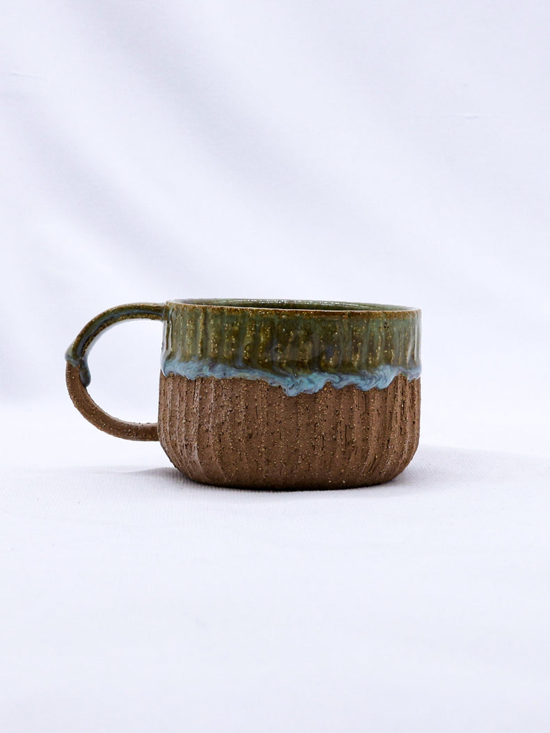 Bluverde Arte Handmade Ceramic Terra Stoneware Mug - Sigma Coffee UK