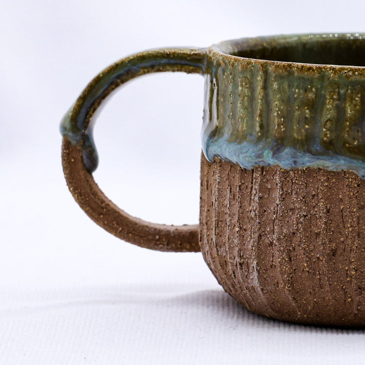 Bluverde Arte Handmade Ceramic Terra Stoneware Mug - Sigma Coffee UK
