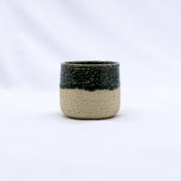 Bluvio Handmade Ceramic Milled Stoneware Espresso Mug