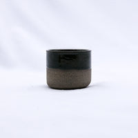 Green Picollo Smoked Grey Handmade Ceramic Stoneware Espresso Mug