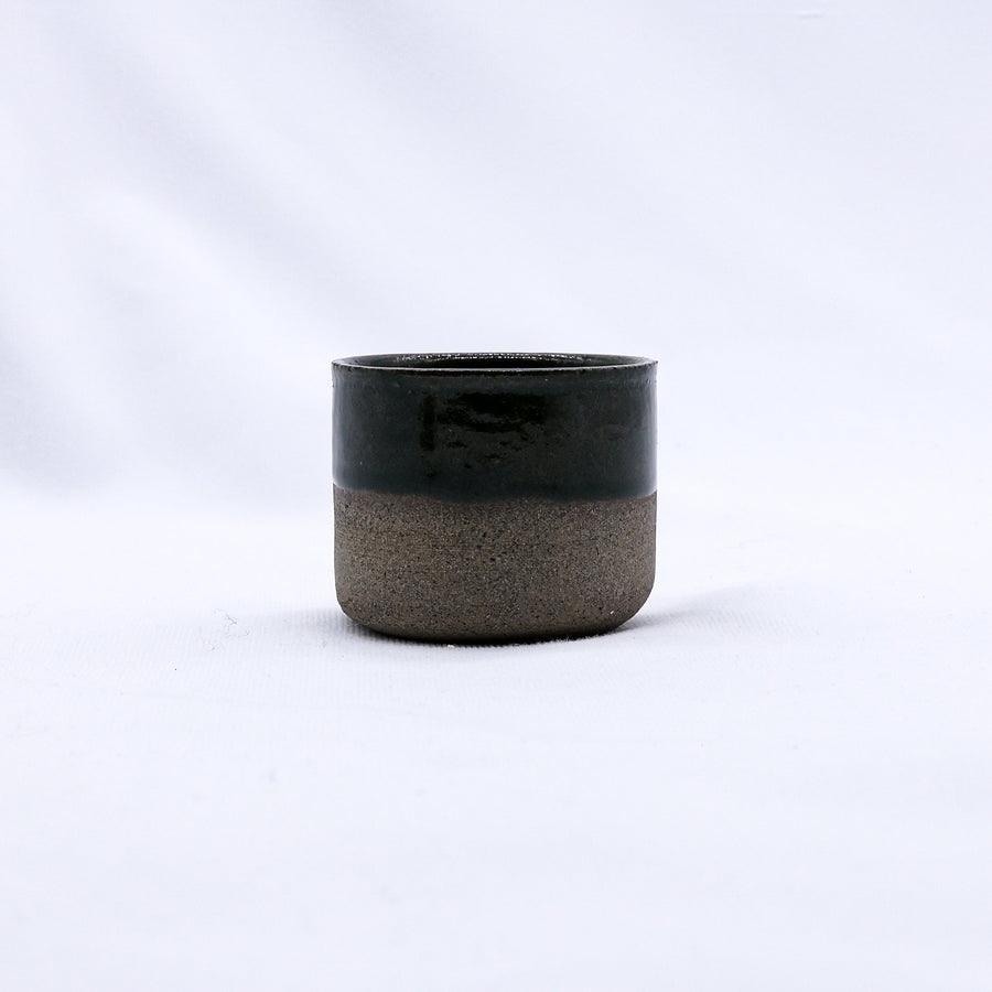 Green Picollo Smoked Grey Handmade Ceramic Stoneware Espresso Mug - Sigma Coffee UK