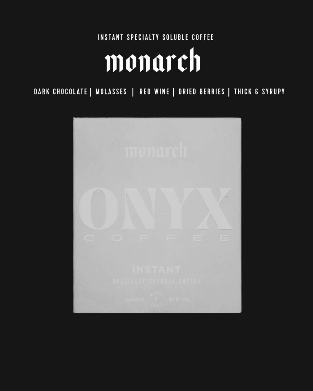 Onyx Coffee - Instant - Monarch