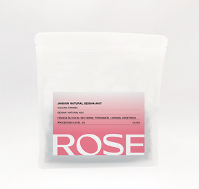Rose Coffee Roasters - Janson Natural Geisha #957 | Panama - Sigma Coffee UK