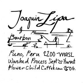 Flower Child Coffee - Joaquin Lipa - Bourbon - Sigma Coffee UK