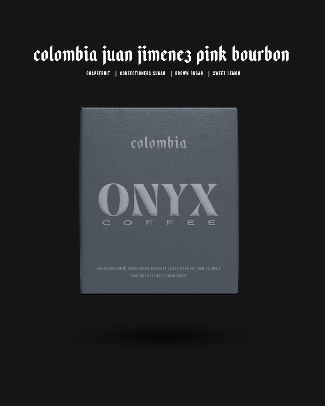 Onyx Coffee - Colombia, Juan Jimenez Pink Bourbon - Sigma Coffee UK