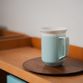 April Ceramic Mug - Powder Blue lifestyle