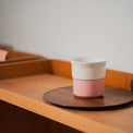 April Ceramic Cup - Pink lifestyle