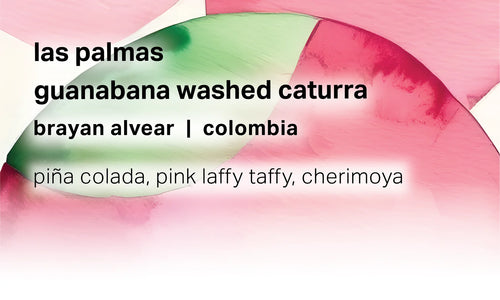 Moonwake - Las Palmas, Brayan Alvear - Guanabana Co-Ferment Washed Caturra - Colombia