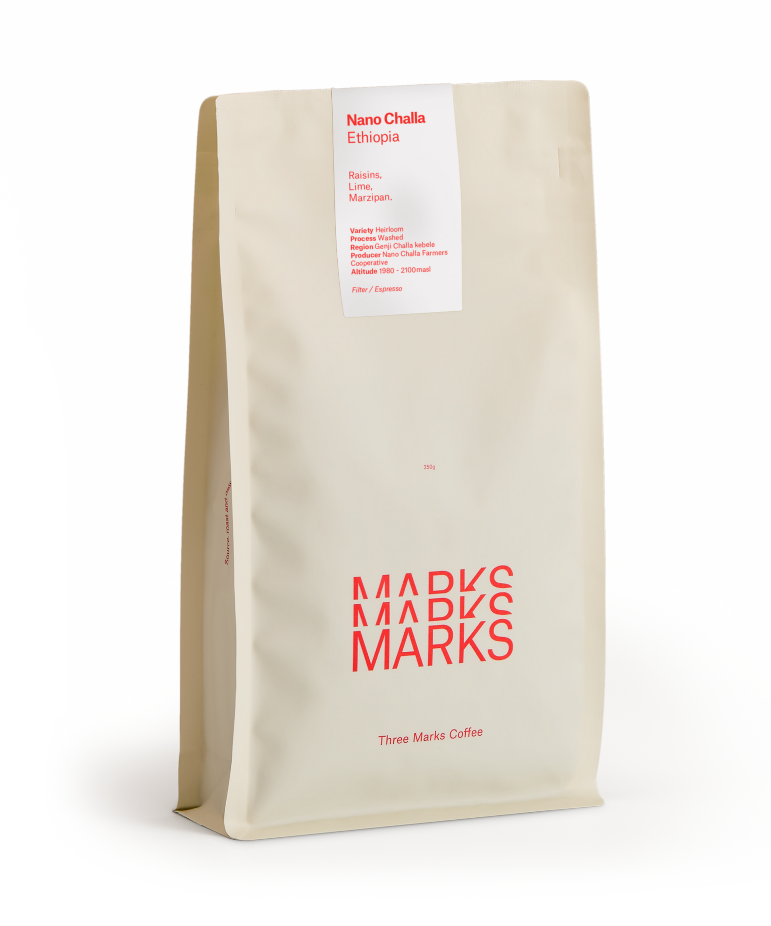 Three Marks Coffee - Nano Challa - Washed Heirloom | Ethiopia - Sigma Coffee UK