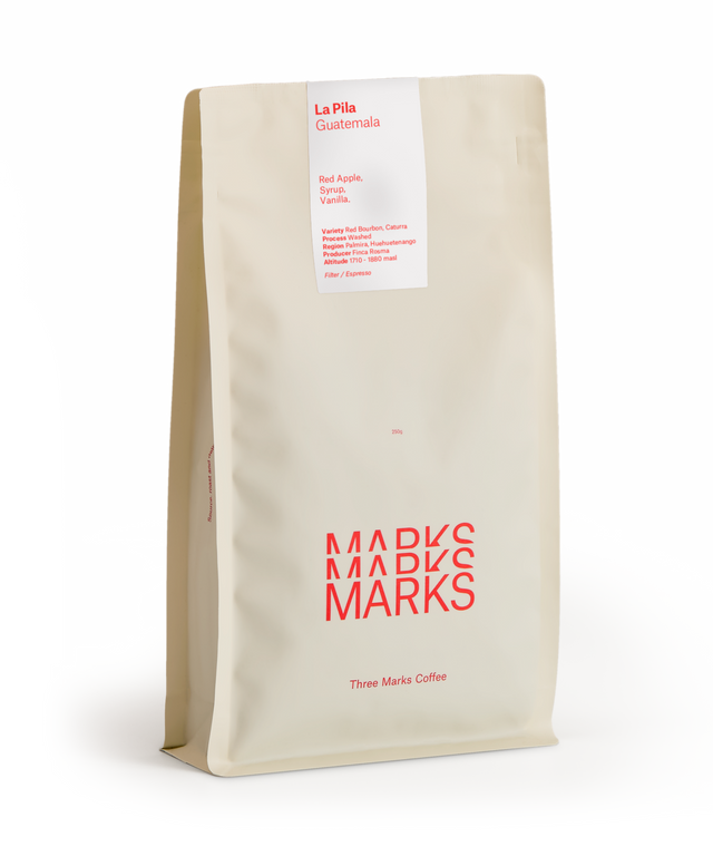 Three Marks Coffee - La Pila - Washed Red Bourbon & Caturra | Guatemala - Sigma Coffee UK