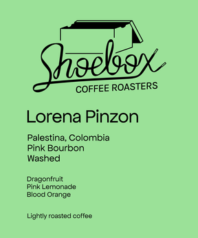 Shoebox Coffee Roasters - Lorena Pinzón - Washed Pink Bourbon | Colombia - Sigma Coffee UK