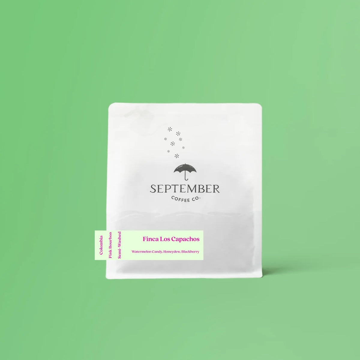 September Coffee Co. - Finca Los Capachos Semi-Washed Pink Bourbon | Colombia